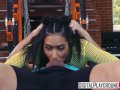 Barbell Boobs with Johnny Castle & Tia Cyrus