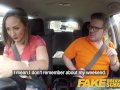 Fake Driving School Big tits Spanish learner loves sucking and hard fucking