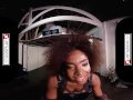 VRCosplayXcom Ebony Babe Domino Testing Your Superpowers In Deadpool XXX