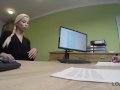LOAN4K. First porn casting of Karol in office of loan manager