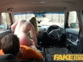 Fake Driving School Ex learner Satine Sparks arse spanked red raw