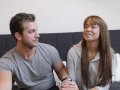 HUNT4K. Chick Angella Christin fucked by stranger on couch for cash