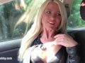 MyDirtyHobby - Busty blonde teen will do anything for a ride home!