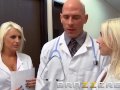 BRAZZERS - Two slutty nurses, Christie Stevens & Jacky Joy service doctor's