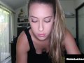 Blowjob Babe Kimber Lee Locks The Door & Sucks Your Cock!