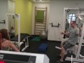 HUNT4K. Buddy earns a lot of cash by selling GF's tight pussy in gym