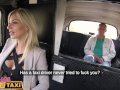 Female Fake Taxi Blonde beauty fucks her passenger