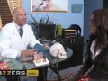 Innocent brunette teen Rahyndee James gets fucked by doctor - BRAZZERS