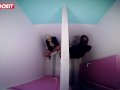 LETSDOEIT - German SECRETARY Celina Davis Fucked By BOSS On The Toilet