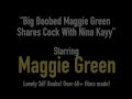 Big Boobed Maggie Green Banged By Angelina Castro!