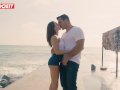 LETSDOEIT - Hardcore Fuck for a Russian Babe on a Public Beach