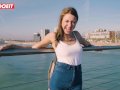 LETSDOEIT - Hardcore Fuck for a Russian Babe on a Public Beach