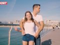 LETSDOEIT - Hardcore Fuck for a Russian Babe on a Public Beach