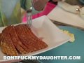 DON'T FUCK MY DAUGHTER - Lucie Kline Takes Anal On Thanksgiving