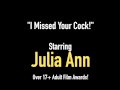 Hot Busty Cougar Julia Ann Mouth Fucks A Hard Cock!