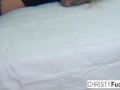 Sexy hotties Christy and Kirsten fuck each other silly