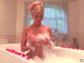 It's time for a warm, erotic bath for Caylian Curtis