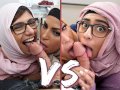 BANGBROS - Mia Khalifa VS Violet Myers: Epic Showdown (Who was better?)