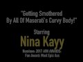 Big Butt Nina Kayy Shoves Her Tongue In Black Maserati!