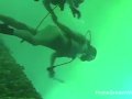 Fucking this busty cutie underwater while scuba diving