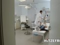 HITZEFREI Busty blonde German MILF fucked by her doctor