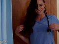 Girlsway Dr. Aidra Fox Tricks Patient Into Removing Clothes