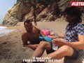 LETSDOEIT - Ebony Teen Noe Milk Seduced And Fucked At The Beach