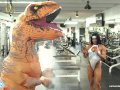 Camsoda - Hot milf stepmom fucked by trex in real gym sex