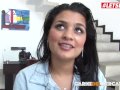 LETSDOEIT - Big Booty Latina MILF Picked UP at The Market Rides a Big Cock