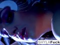 Busty Nikka obeys Shyla Stylez's commands in this erotic girl on girl sex