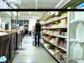 Teen tit flash and lesbian sex in supermarket