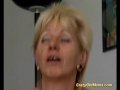 Crazy old mom gets fucked hard