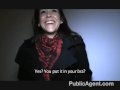 PublicAgent - Spanish brunette sex outdoors