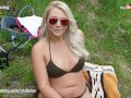 MyDirtyHobby - Busty German hottie caught him spying