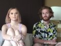 Real amateur couple couldnt wait to make a porno