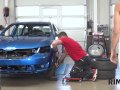 RIM4K. Dame with big boobs is licking anus in the car repair shop