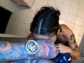 Genevieve Sinn pounded while getting her face tattooed