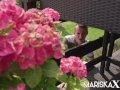 MARISKAX French MILF Sandy Lou ass fucked outdoors