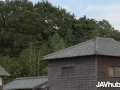 JAVHUB Sexy JAV babe sucks and fucks two guys outdoors