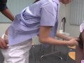 Cute nurse sucks patient´s dick then swallows - More at Slurpjp com