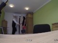 LOAN4K. Adorable Russian girl rides dick of loan agent in his office