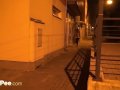 Night Piss On Street Corner