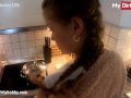 MyDirtyHobby - Homemade POV fuck with gorgeous German amateur teen