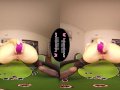 Solo milf, Blanche Bradburry is masturbating, in VR