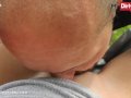 MyDirtyHobby - Outdoor stranger fuck with petite amateur
