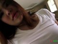 Big tit Thai teen with braces is a great cock sucker